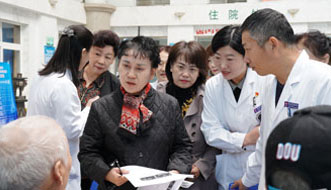 北京宣武醫院華楊教授指導醫院卒中中心建設